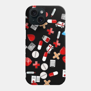 Nurse pattern Phone Case