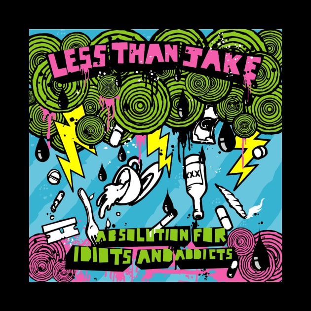 less than jake by PrettyNeat Patterns