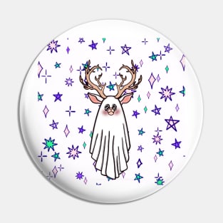 Ghost Deer Pin