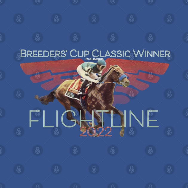 Flightline Wins the 2022 Breeders Cup by Ginny Luttrell