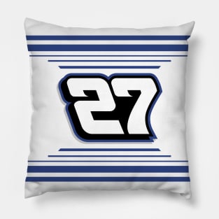 Jeb Burton #27 2024 NASCAR Design Pillow