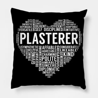 Plasterer Heart Pillow