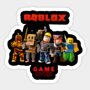 Roblox Character Head Stickers Teepublic Uk - roblox character head logo