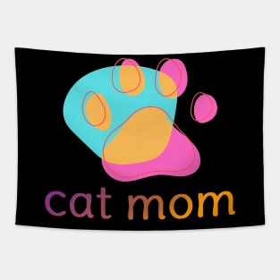 cat mom Tapestry
