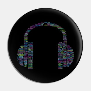 Headphone Abstract Pin