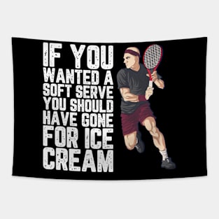 Funny Tennis Gift for all Tennis Player Tapestry