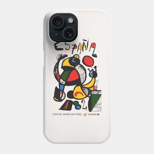 Copa del Mundo de Futbol España 82 Phone Case by StripTees