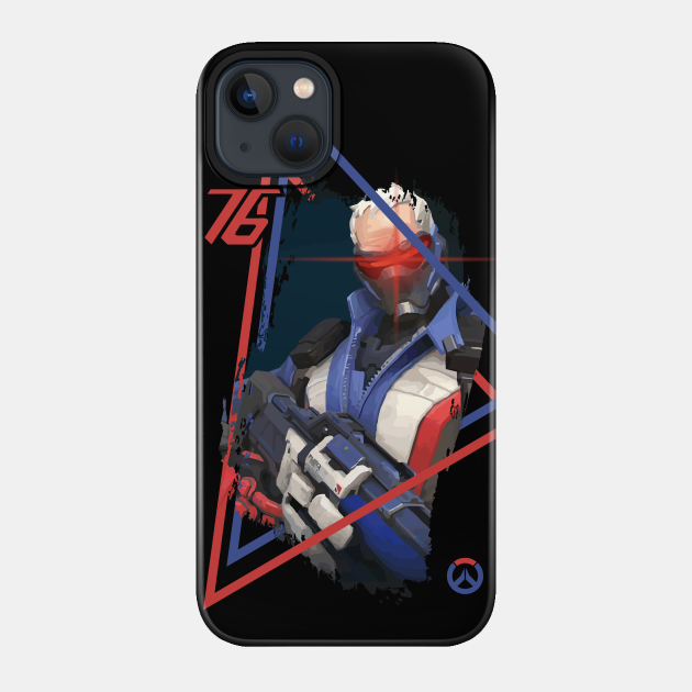 Soldier 76 Overwatch - Soldier 76 - Phone Case