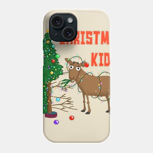 The Christmas Kid Phone Case