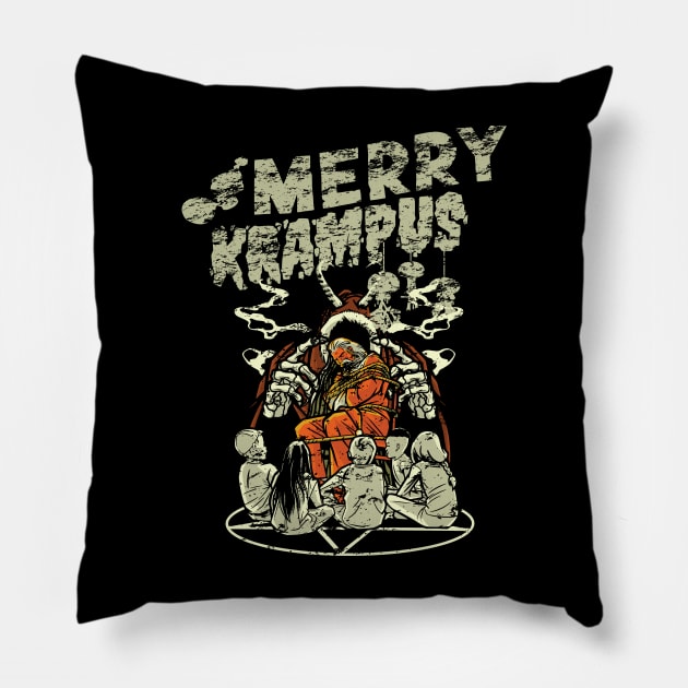 krampus Pillow by JayD World