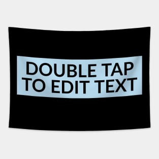 Edit text Tapestry