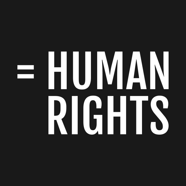 Text: = Human rights (white) by itemful