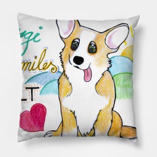 Corgi dog lover cute puppy gift Pillow