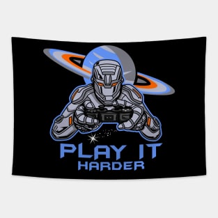 HUMANOID GAMER Tapestry