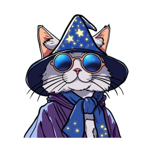 Behold the Space Cat Wizard T-Shirt