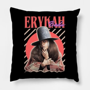 ErykahErykah Badu Vintage 1971 // Baduizm Original Fan Design Artwork Pillow