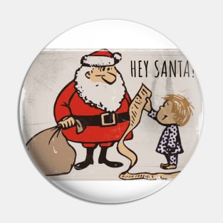 Hey Santa! Pin