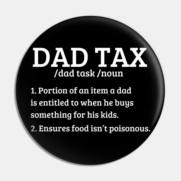 dad tax Pin by mdr design