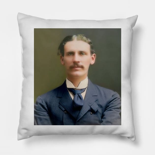 Moses McNeil founding father Pillow by AndythephotoDr