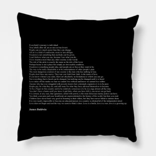 James Baldwin Quotes Pillow