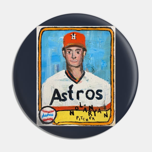 Nolan Ryan Pin by ElSantosWorld