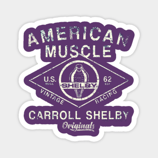 American Muscle Carroll Shelby Originals Magnet