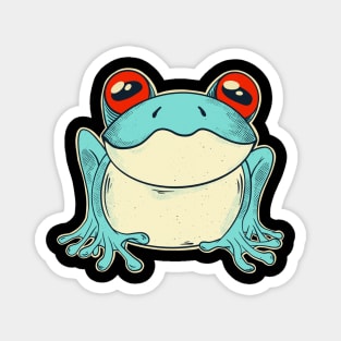 Frog Cottagecore Aesthetic Animal Lover Magnet