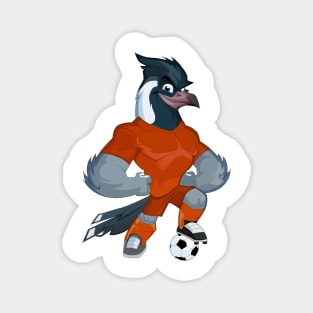 eagle cartoon mascot Magnet