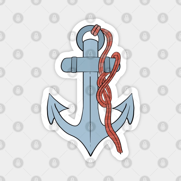 Nautical anchor Magnet by DiegoCarvalho