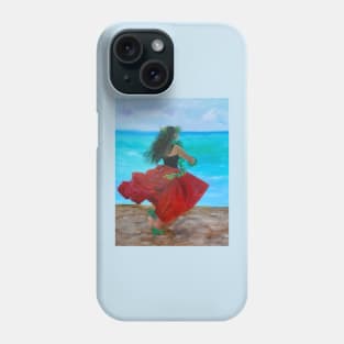 Lovely Hula Dancer Phone Case