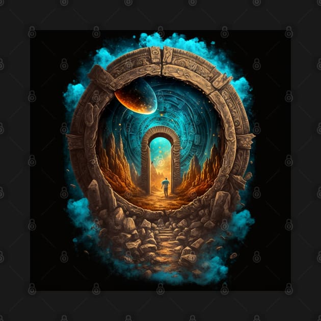 Portal to another dimension by Buff Geeks Art