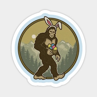 Bigfoot Bunny Magnet