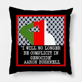 Aaron Bushnell Pillow