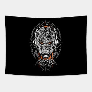 The Hardcore of Head Skull Tapestry