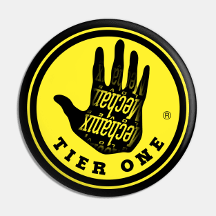 TIER ONE for black background Pin