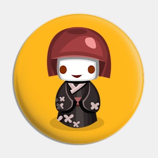 Geisha Japan Pin