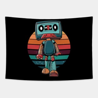 K7 Tape Robot Tapestry