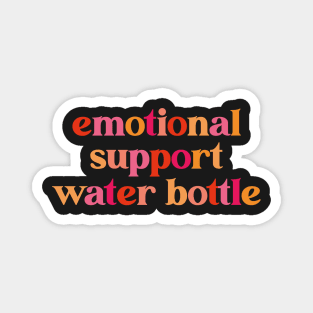 Emotional Support Waterbottle Laptop Sticker Water Bottle Vinyl Waterproof Hydroflask Decal This Is  My Emotional Support Funny Water Bottle Sticker Magnet