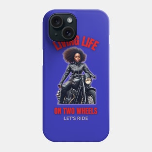 Black Girl Biker Phone Case