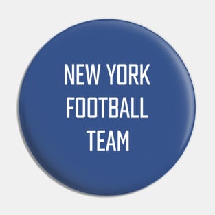 NEW YORK FOOTBALL TEAM Pin