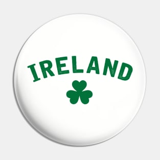 Ireland Luck of the Irish Shamrock Pin