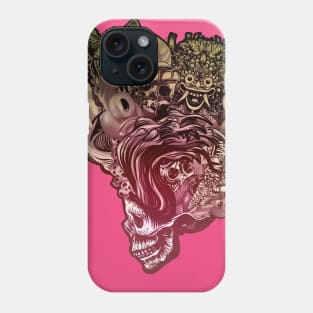 Head Blown Skull Phone Case