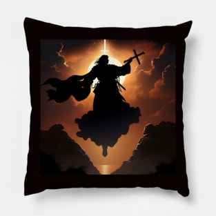 Epic Christian art Pillow