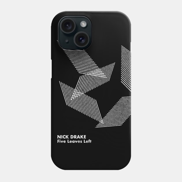 Nick Drake / Five Leaves Left / Minimalist Artwork Design Phone Case by saudade