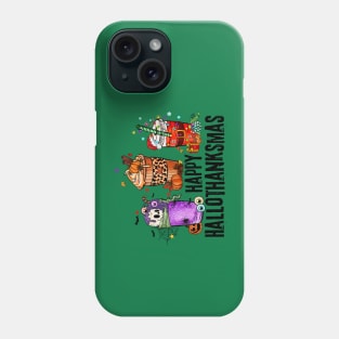 Happy Hallothanksmas Phone Case