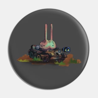 Tank Bunny Pin