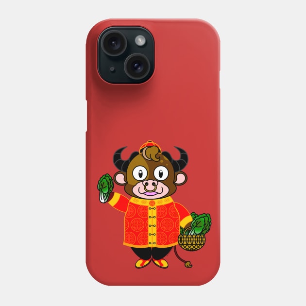 CNY: YEAR OF THE OX Phone Case by cholesterolmind