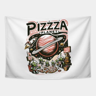 Pizza Planet Tribute - Fan Movie Theater Pizza Planet Movie Tribute - Pizza Planet best Tribute and Designs Piza Pitza Pitsa Planet Tribute - Pizza Lover Pizza Slice - Pizza and Chill Tapestry