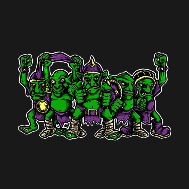 Fantasy Football Goblin Team - Purple by Spevna