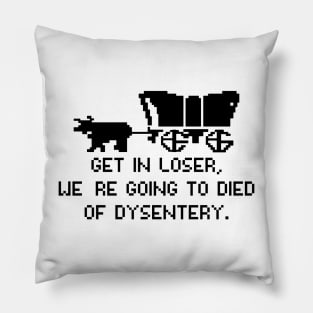 oregon trail - social studies teacher - Historian Gift - funny history teacher Pillow